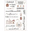 German rub-on water transfer candle sticker for ceramic cup 1