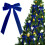 Rustikale Schleifen für den Weihnachtsbaum, klein, 12er-Pack 1