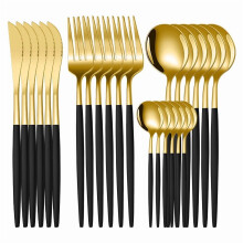 Stainless Steel Cutlery Set for 6 People 24-Piece