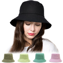 Unisex Bucket Hats Sun Beach Hat Teens Girls Wide Brim Summer Fisherman's Caps UPF 50+