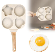 Nonstick Omelette Pan with Thickened Deep Flat Bottom for