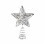 Mini Metal Rustic Christmas Tree Topper 7 inch 1