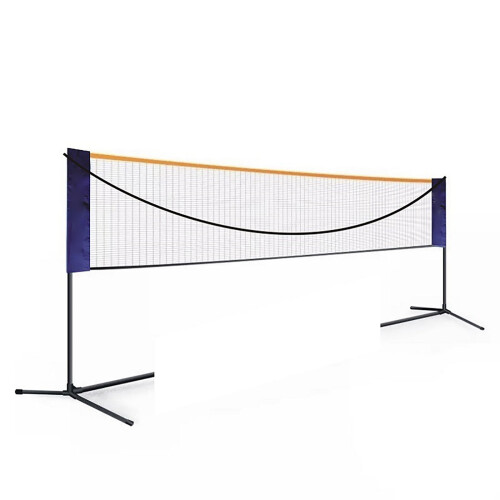 Badminton net set with adjustable poles 20 ft 2