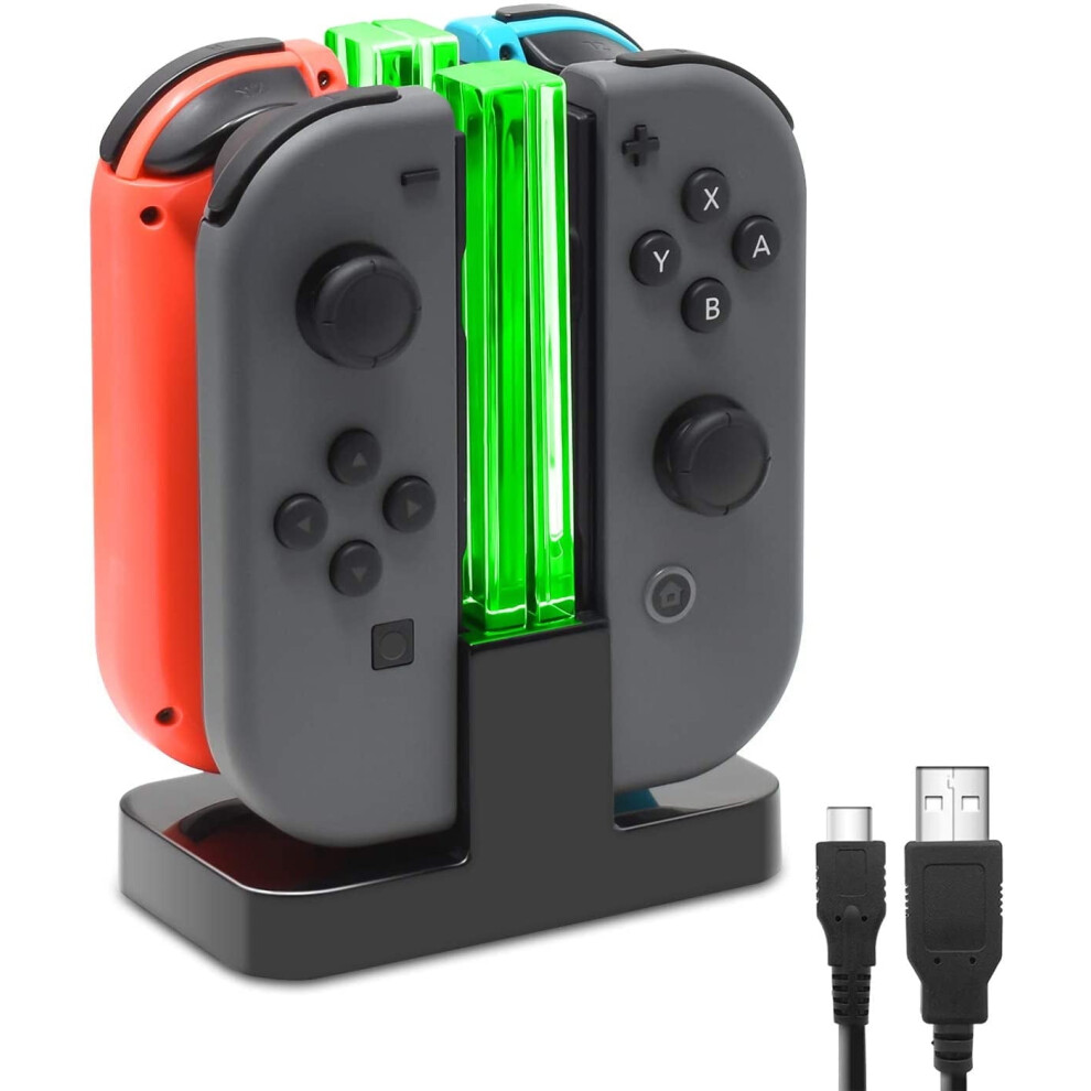 Nintendo Switch Charging Dock With Led Indicator, Stand And 9023022232205