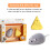 Mini remote control rat toy grey plush mouse for pets and 7