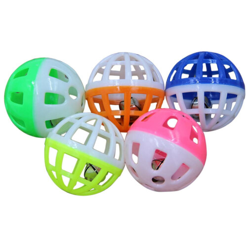 Cat Play Balls with Jingle Bell 18 pcs 1