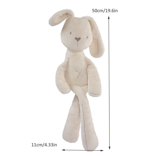 Conejito de peluche suave para bebés niñas (1 pieza) 2