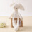 Conejito de peluche suave para bebés niñas (1 pieza) 6