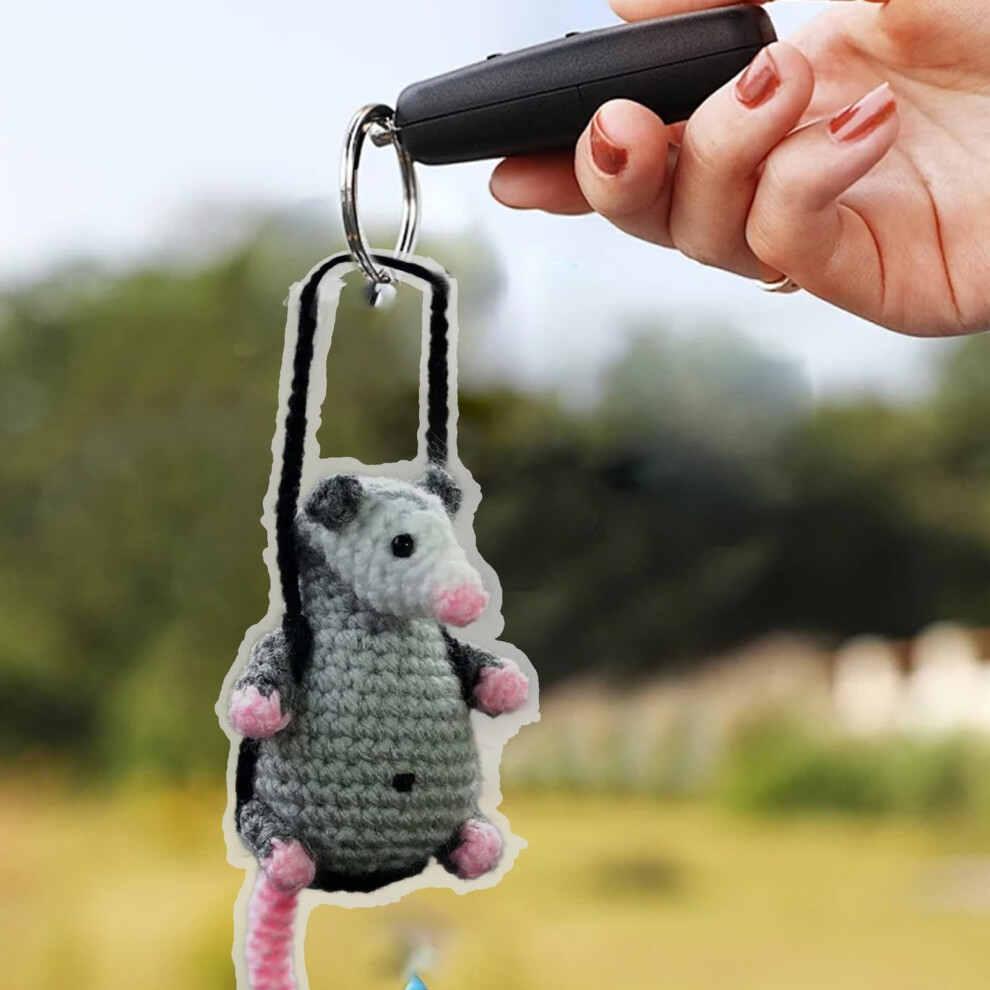 Acrylic Animal Pendant Car Mirror Hanger 1Pc 9023022249265