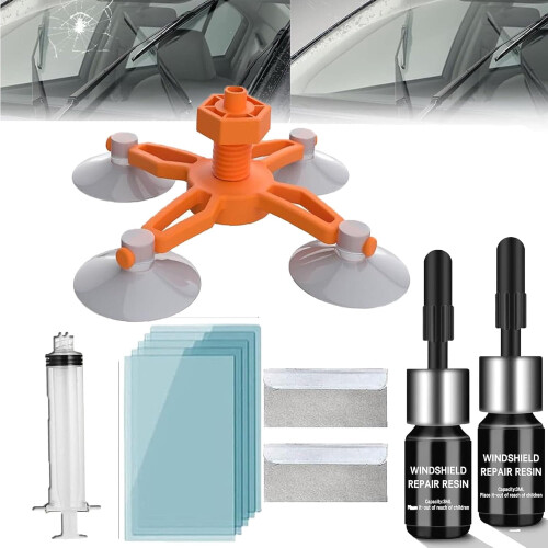 Windshield Repair Kit Automotive 2 pcs 14.0 in