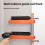 Skuffeskinneinstallationsjigsæt til træ, MDF, krydsfiner 6