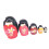 Handmade Painted Wooden Nesting Dolls 5 pcs 1