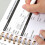 A5 Spiral Notebook Vitt omslag 160 Avrivbara sidor 4