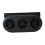 Car Fan Window Vent Exhaust Cooling USB Black 2