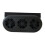 Car Fan Window Vent Exhaust Cooling USB Black 3