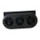 Car Fan Window Vent Exhaust Cooling USB Black 4