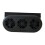 Car Fan Window Vent Exhaust Cooling USB Black 5