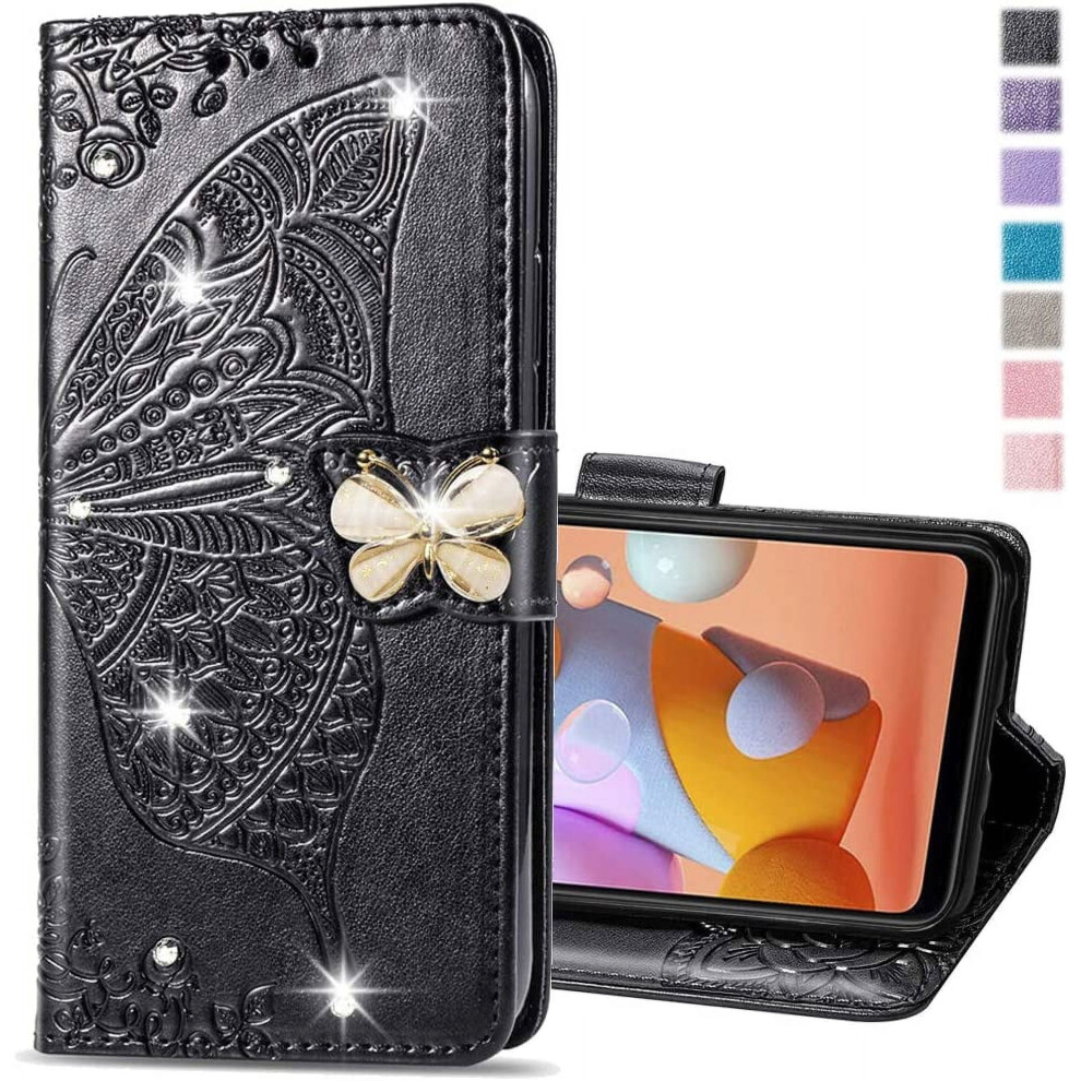 Crystal Glitter Wallet Case For Motorola Moto G Play 4G 2024 9178400831027