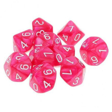 10-Sided Polyhedral Dice for Dungeons & Dragons 2 pcs