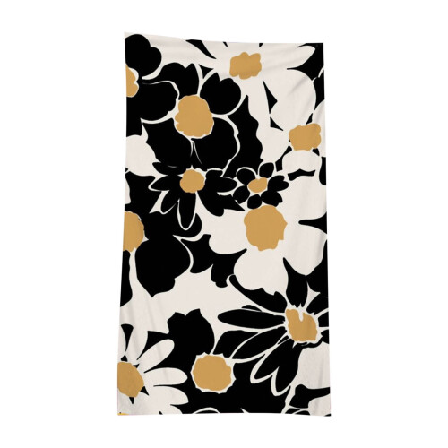 Microfiber Beach Towel 60x28in Oversized Sand-Free