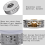 Tea Warmer Stainless Steel with Holder 3X 2