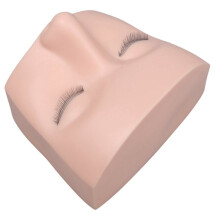 3X 3 Layers Lashes Mannequin  for Practice Lash Makeup Tool Extensions Eyelashes Grafting Training Tool