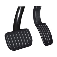 Brake Pedal Covers Aluminum Alloy Black