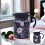 Vintage Floral Tea Pot with Infuser and Lid, Stainless 1
