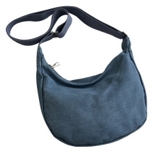 Dámska ležérna plátená crossbody taška s veľkou kapacitou