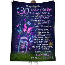 Couverture pour le 25e anniversaire des filles (127 x 152 cm)