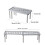 Huayishang locker shelf expandable countertop storage rack 2