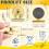 Fridge Magnets Heavy Duty Magnetic Clips 12 Pack Black 2