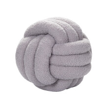 Lamb wool ball cushion hand-woven ultra-soft 22cm 28cm