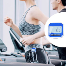 Pedometer with Calorie Tracker Large Screen Portable Clip-On