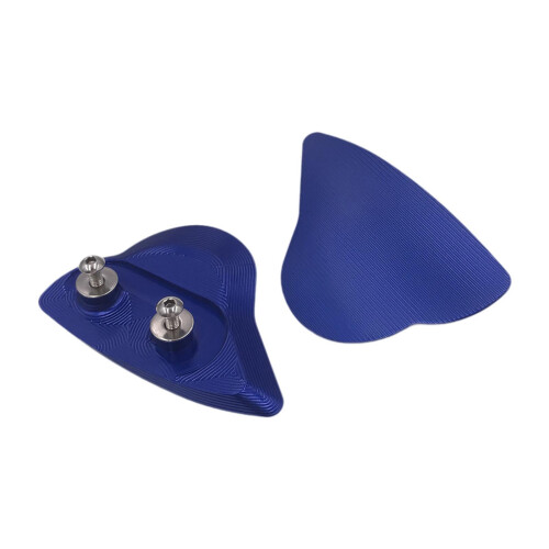 Motorcycle Mirror Block Off Plates for R6 2017-2024 Blue 2