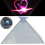 3D Hologram Pyramid Display Projector Stand 3