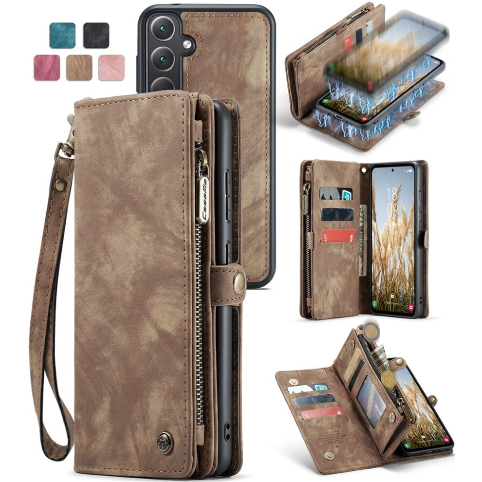 Caseme Leather Wallet Case For Samsung Galaxy A35 Â 9336866122367