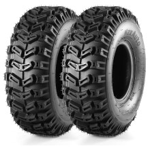 ATV Tires 15x5.00-6 Snow and Lawn Garden Tire 2PR Set of 2