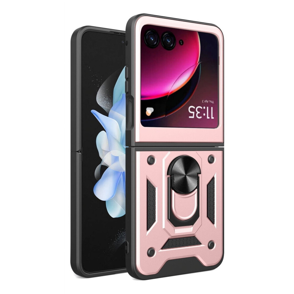 Motorola Razr 40 Ultra Phone Case With Metal Ring, 902370214660