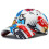 Graffiti Basebollkeps Unisex Justerbar Solhatt 1