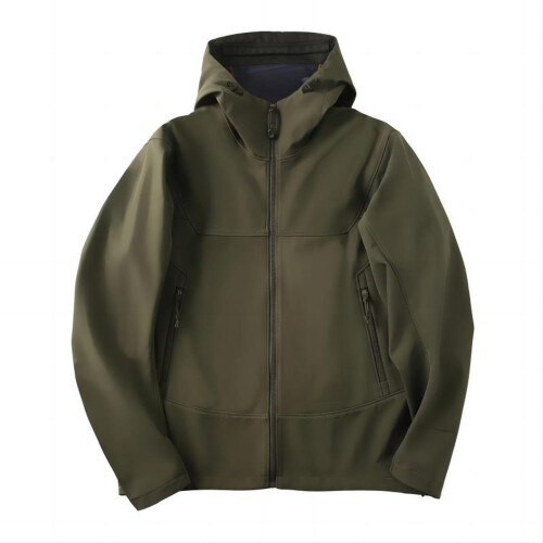 Ανδρικό Tactical Jacket για Υπαίθριες Δραστηριότητες, Αδιάβροχο, με Επένδυση από Φλις
