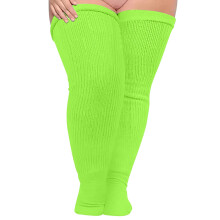 Women's Plus Size Over-Knee Compression Socks Cotton Tall 1