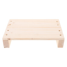 ROSENICE Holztritthocker für Erwachsene, 11,8 x 7,9 x 2,4 Zoll, 1 Set