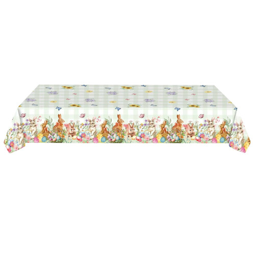 Easter Tablecloth Rectangular 54 x 108 Inch