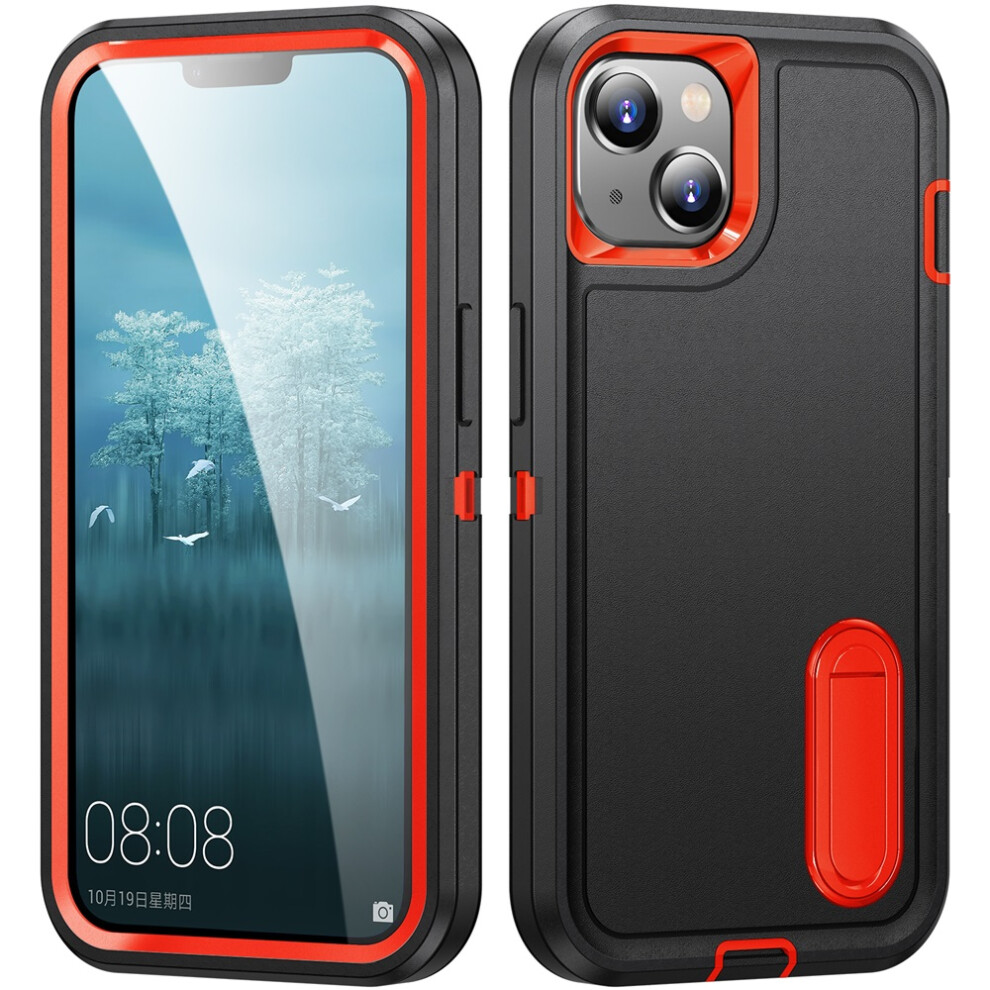 Iphone 15 Case With Kickstand And Military-Grade Protection 941196040213