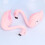 Pink Flamingo Cake Topper Figurines 4 Pieces 6
