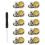Jeans Button Replacement Bronze Metal 17mm 100 Pack 1