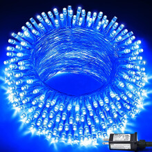 100 LED Orange Halloween Lights 33ft 8 Modes