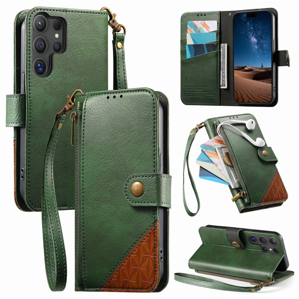 Samsung Galaxy S22 Ultra 5G Wallet Case Pu Leather Magnetic 9152228987920