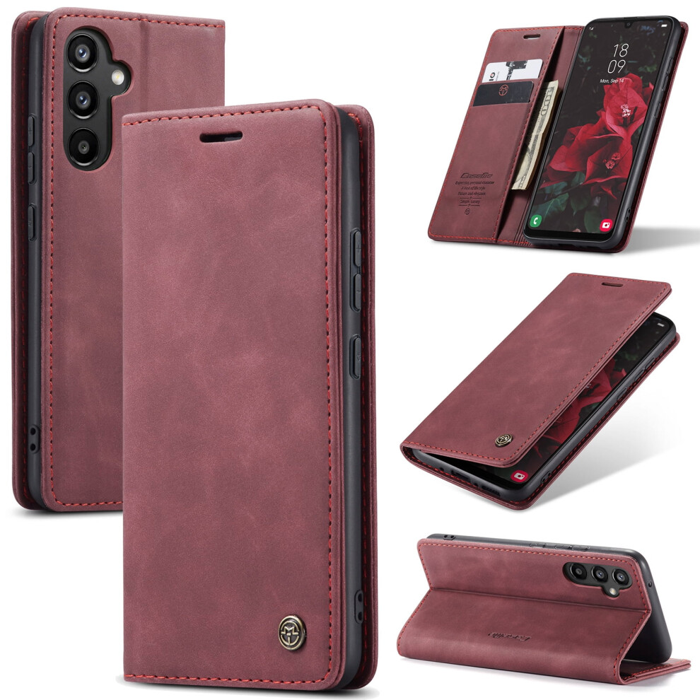 Caseme Leather Flip Wallet Case For Samsung Galaxy A35 5G 941196032515
